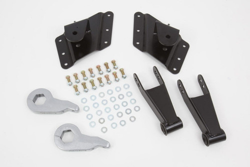 GMC Sierra 2500HD 8 Hole Hanger 2002-2010 McGaughys 2/4 Economy Drop Kit