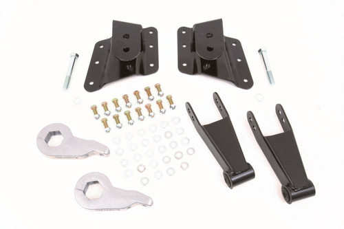 GMC Sierra 1500HD 6 Hole Hanger 2002-2010 McGaughys 2/4 Economy Drop Kit