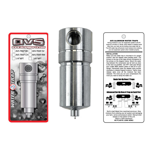 AVS Raw Finish Water Trap Finish