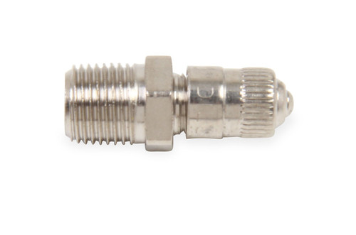 1/8" MALE NPT Schrader Valve; Nickle Plated