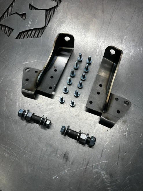 Chevrolet Impala 1958-1964 Front Air Bag Brackets - Switch Suspension
