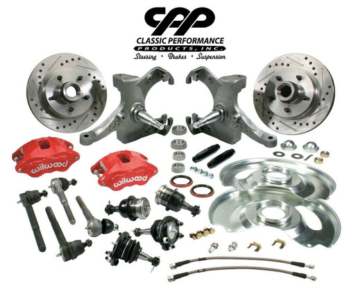 GMC C-20 1963-1970 CPP Stock Height Wilwood Caliper Disc Brake Conversion w/ Spindles