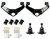 Chevrolet Silverado 3500HD 2011-2019 Kryptonite Upper Control Arm Kit
