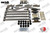 Chevrolet C1500 1988-1998 Front & Rear Bags Brackets 4 Link with Air Management
