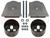 Chevrolet El Camino 64-72 Front & Rear Bags Brackets with Air Lift 3P Management