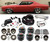 Pontiac GTO 64-72 Front & Rear Bags &Brackets with Air Lift 3P Management