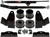 Lincoln Continental 1964-1969 Front Bags & Rear Triangulated 4 Link Kit w/ AirManagement