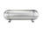 18" Seamless Aluminum Air Tank 1.5 Gallon 5 Inch Diameter Garage Sale Scratched