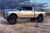 Suspension upgrade parts arranged for a full-size truck build