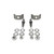 Front Shock Relocator Brackets for Stem/Loop Shocks