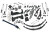 Silverado 2500HD McGaughys lift kit components arranged for a heavy-duty pickup product display