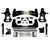 Suspension upgrade parts from a 9-inch Silverado 1500 lift kit laid out for installation