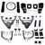 Chevrolet Silverado 1500 2019-2025 IHC Suspension 3/5 Lowering Kit W/ Helper Bags