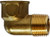 Forged Brass 1/4" Female NPT to 1/4" Male NPT Street Elbow 