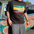 Varsity "Rasta" T-Shirt (Black With Green, Yellow)