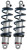 Ford Mustang 1979-1993 Ridetech Front Coil Overs For SLA System