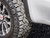 GMC Sierra 1500 2019-2024 2 pc Front of Rear Wheels Mud Flap Delete Kit 