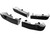 Chevrolet Silverado 2500/3500HD 2020-2024 4 pc Front & Rear Mud Flap Delete Kit 