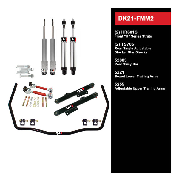 Ford Mustang 1979-1986 QA1 Drag Racing Kit - Switch Suspension