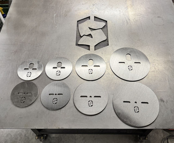 Circle Plate Air Bag Brackets