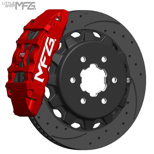 Chevrolet K1500 1988-1998 Little Shop MFG Rear 16" Big Brake Kit