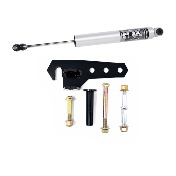 Chevrolet Silverado 2500HD / 3500HD  2015-2025 Kryptonite Steering Stabilizer Kit w/ FOX Shock
