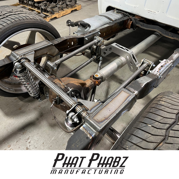 Chevrolet C-10 1973-1987 Phat Phabz Under Bed 4-Link Kit w/ Coil Overs