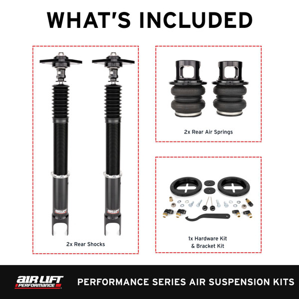 Nissan 370Z 2009-2020 Air Lift Performance Rear Kit - Switch Suspension