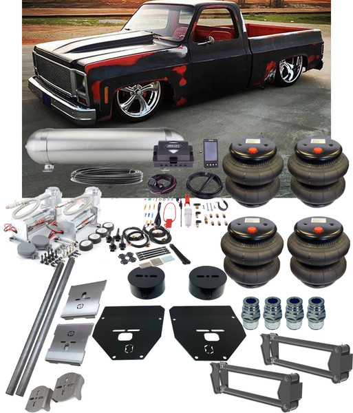 Chevrolet C-10 1973-1987 Air Lift ALP4 Height Management Complete Kit