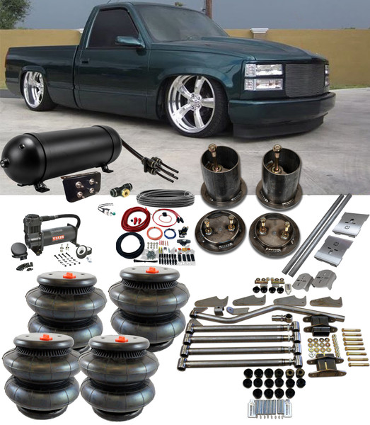 Silverado C1500 1988-1998 Manual Toggle Valve 4 Corner Air Management Kit