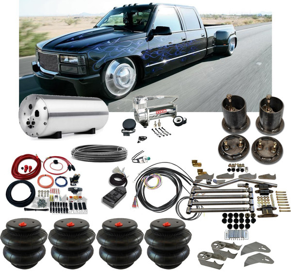 Chevrolet C3500 1988-1998 Bags and Brackets 7 Switchbox Air Management ENDO Tank