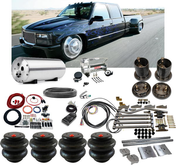 Chevrolet C3500 1988-1998 Bags and Brackets 7 Switchbox Air Management ENDO Tank