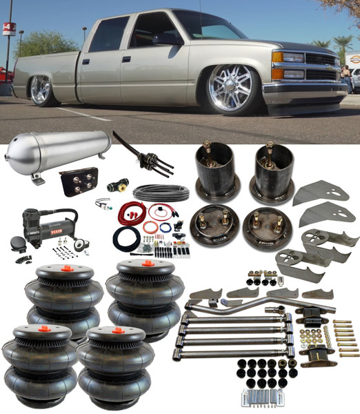 Silverado C2500 1988-1998 Manual Toggle Valve 4 Corner Air Management Kit