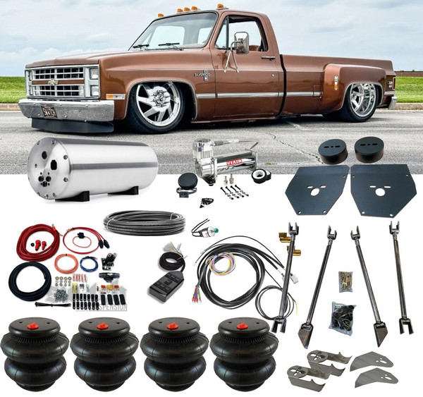 Chevrolet C-30 1973-1987 Bags and Brackets 7 Switchbox Air Management ENDO Tank