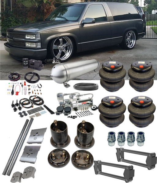 Tahoe 1992-1999 Air Lift ALP4 Height Sensor Controlled Management Complete Kit