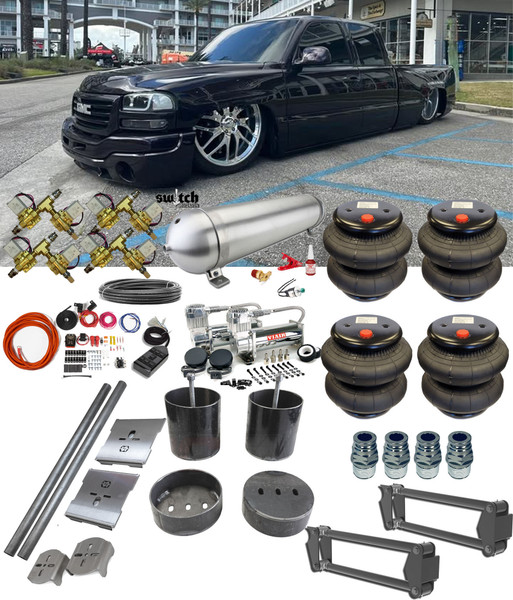Chevrolet 1500 1999-2006 4 Corner SMC Fast Valve Management Complete Kit