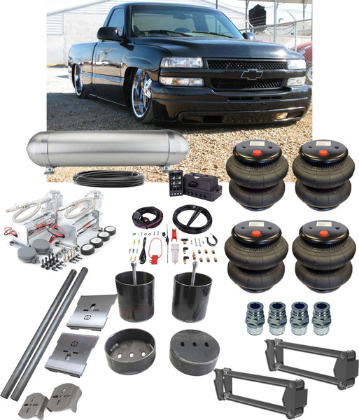 Chevrolet 1500 1999-2006 Air Lift ALP4 Pressure Management Complete Kit