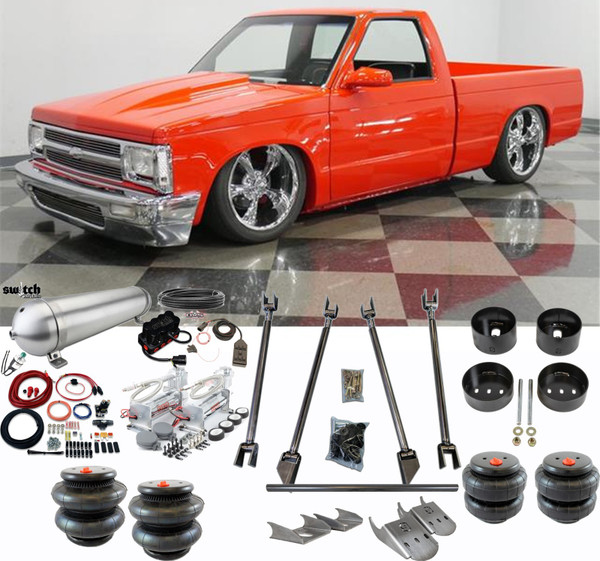 S-10 82-04 Complete Air Suspension Kit with Air Management