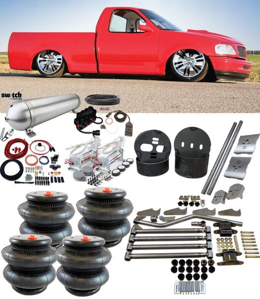 Ford F-150 1997-2003 Air Suspension Kit  with 4 Corner Air Management