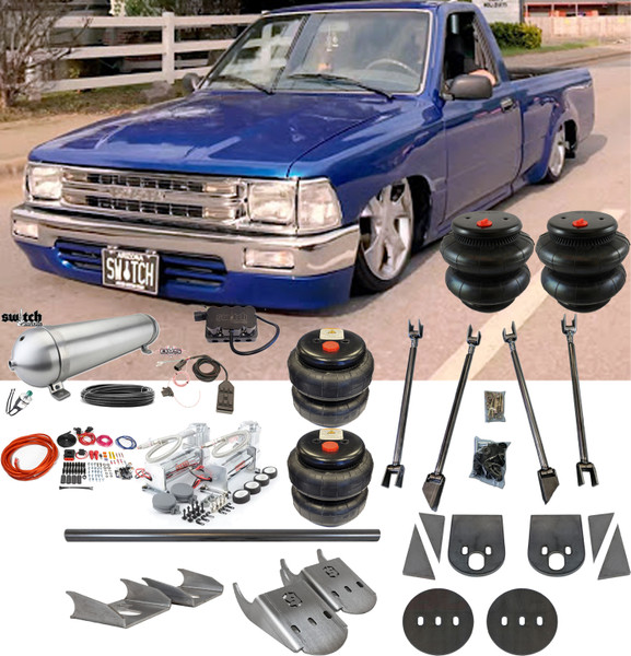 Complete Toyota Torsion Bar Front and Rear Air Suspension with Management
