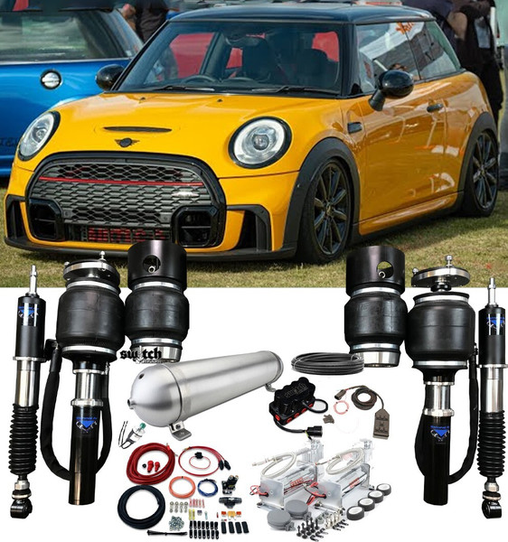 Mini Cooper S MK2 / R56 2007-2013 Solution Series Complete Air Suspension Kit