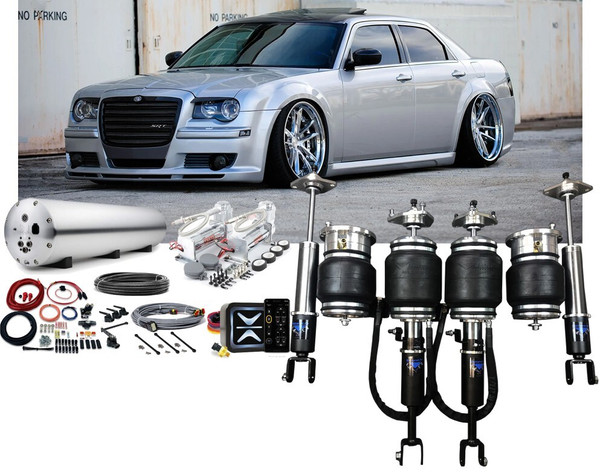 Chrysler 300 2005-2010 Air Ride Management Dual Viair 444C e-Level ENDO-VT