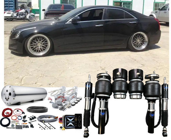 Cadillac ATS 2013-2019 Air Ride Management Dual Viair 444C e-Level ENDO-VT