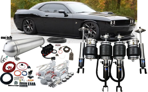 Dodge Challenger 2008-2010 Air Suspension Conversion 7-Switch Management