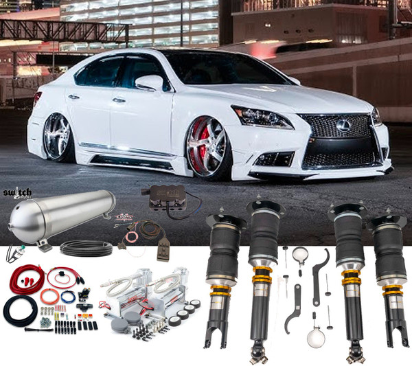 Lexus LS 460 2007 2012 Accuair Air Suspension AVS Switchbox Air Management & 444