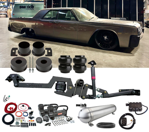 Lincoln Continental 1964-1965 Front & Rear Link Kit w/ Slam Specialties & Air Management