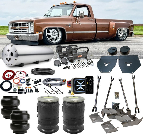 C30 1973-1987 SS-7 and 2107 Air Ride Towing Kit e-Level ENDO Air Management