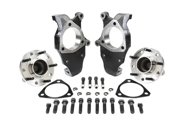 Chevrolet Townsman Wagon 1955-1957 CPP 2" Drop Spindles W/ C7 Hubs