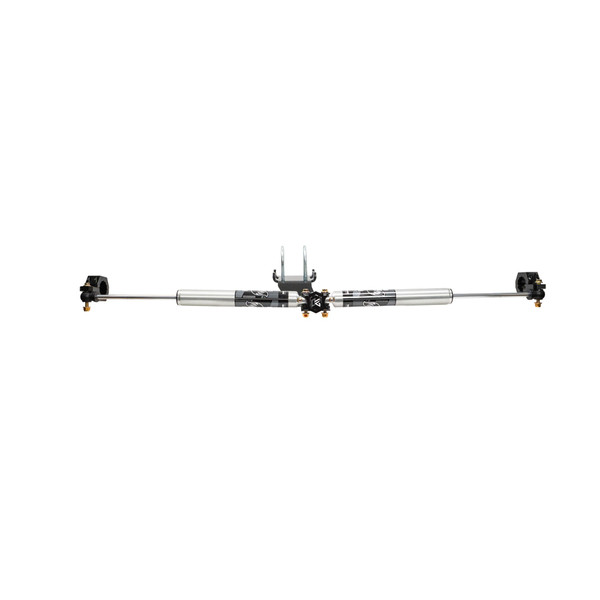 Ford F-450 / F-550 4WD 2005-2026 Kryptonite Dual Steering Stabilizer Kit w/ FOX Shocks