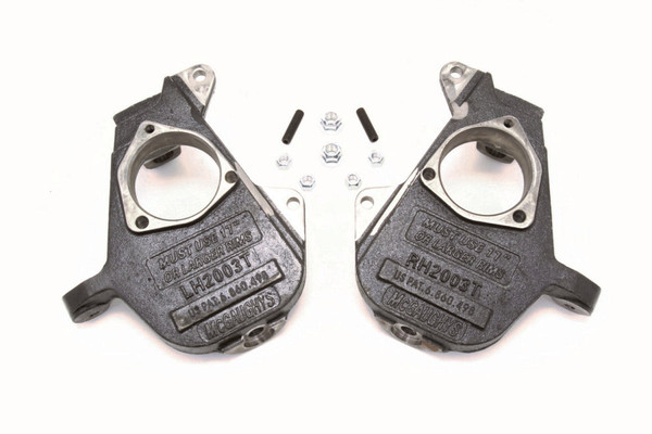 GMC Yukon XL 2001-2006 McGaughys Front 2" Drop Spindles
